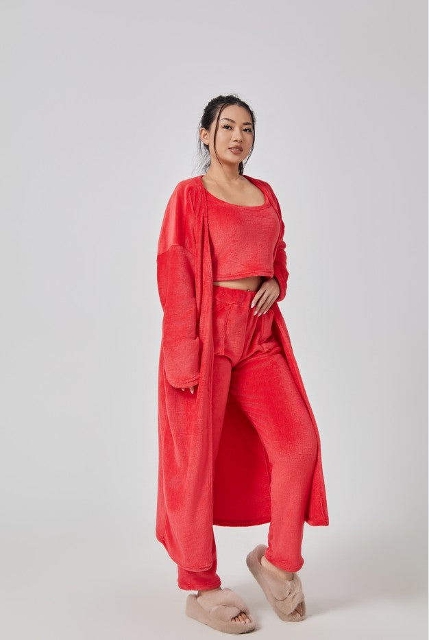 Femenza™ Cozy 3-Piece Pajama & Lounge Set