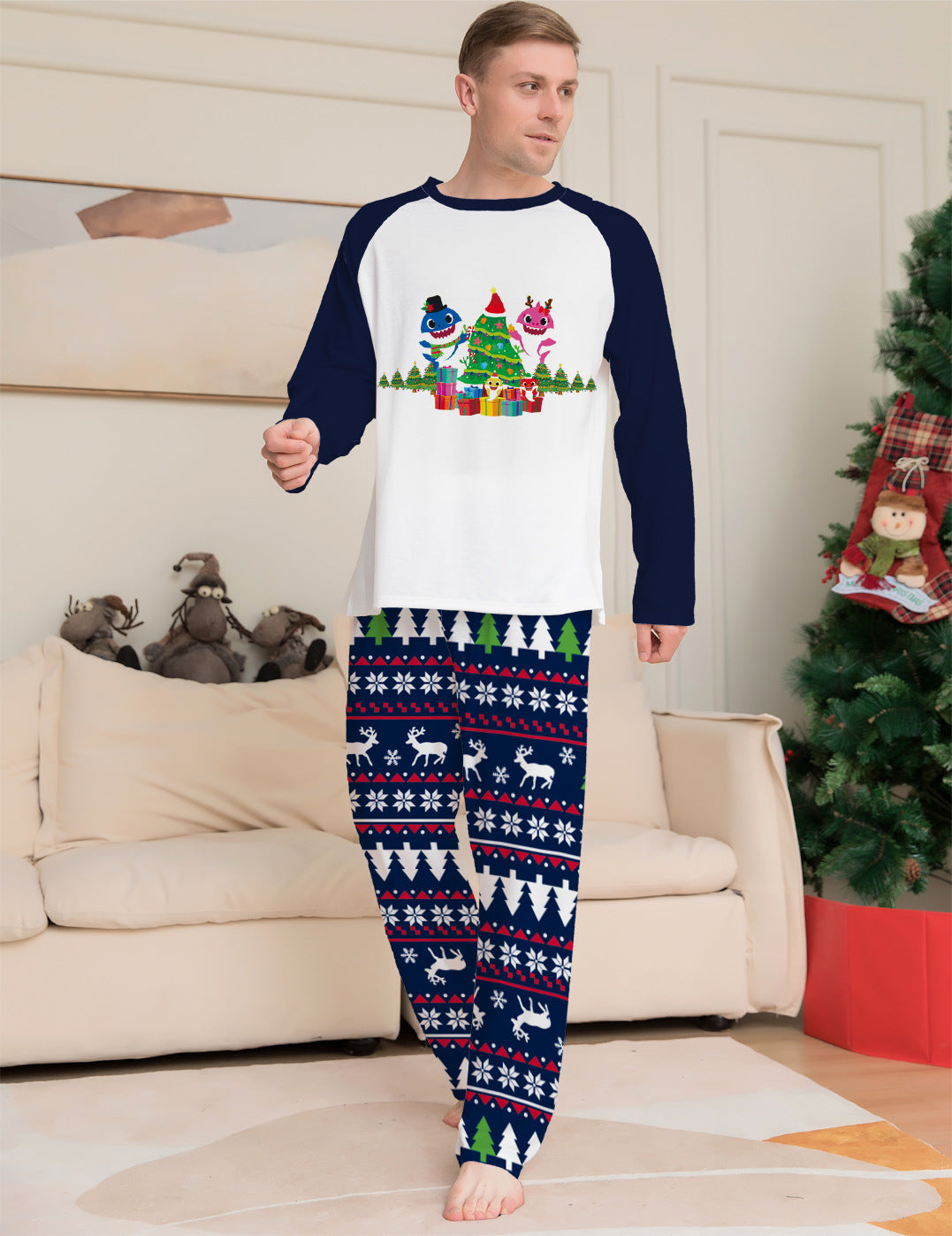 Femenza™ Family Matching Christmas Pajama Set