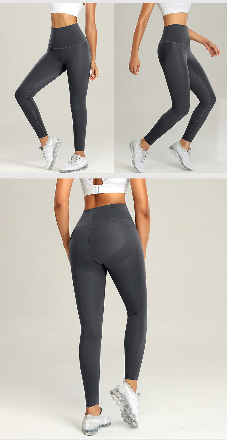 Femenza™ Shark Skin Supportive Sports Breathable Tights