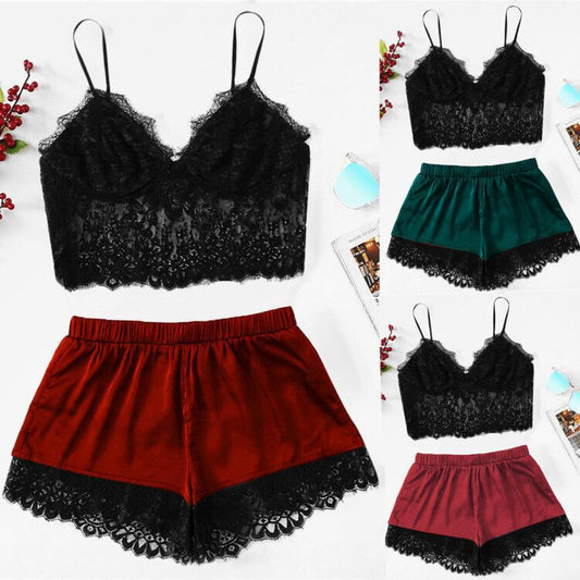 Femenza™ Elegant Lace Intimate Apparel Set