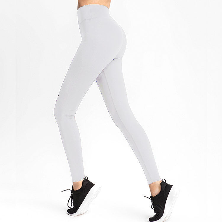Femenza™ Solid Color  High-waist sports Fitness Yoga Pants