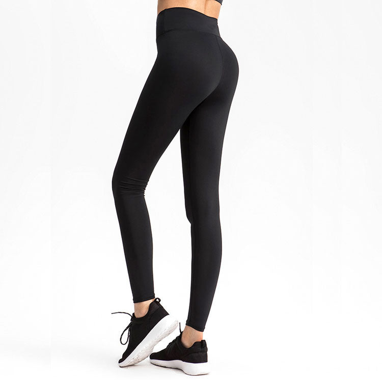 Femenza™ Solid Color  High-waist sports Fitness Yoga Pants