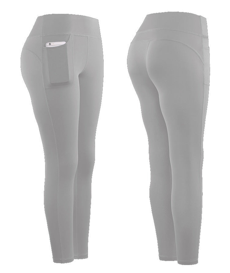 Femenza™ Multi-Color High Waist Pocket Sports Yoga Leggings
