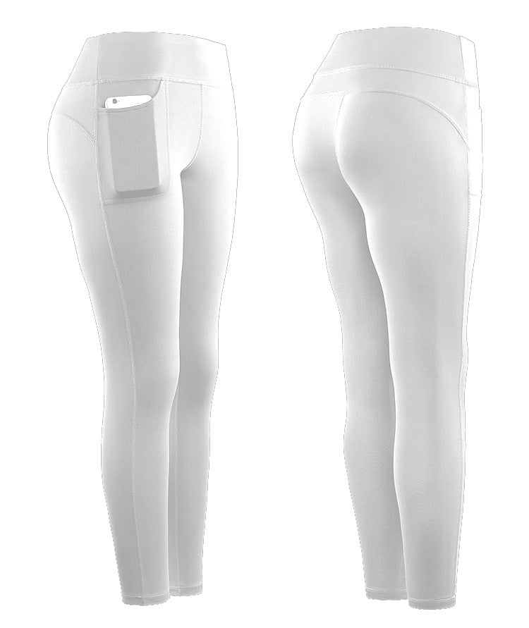 Femenza™ Multi-Color High Waist Pocket Sports Yoga Leggings