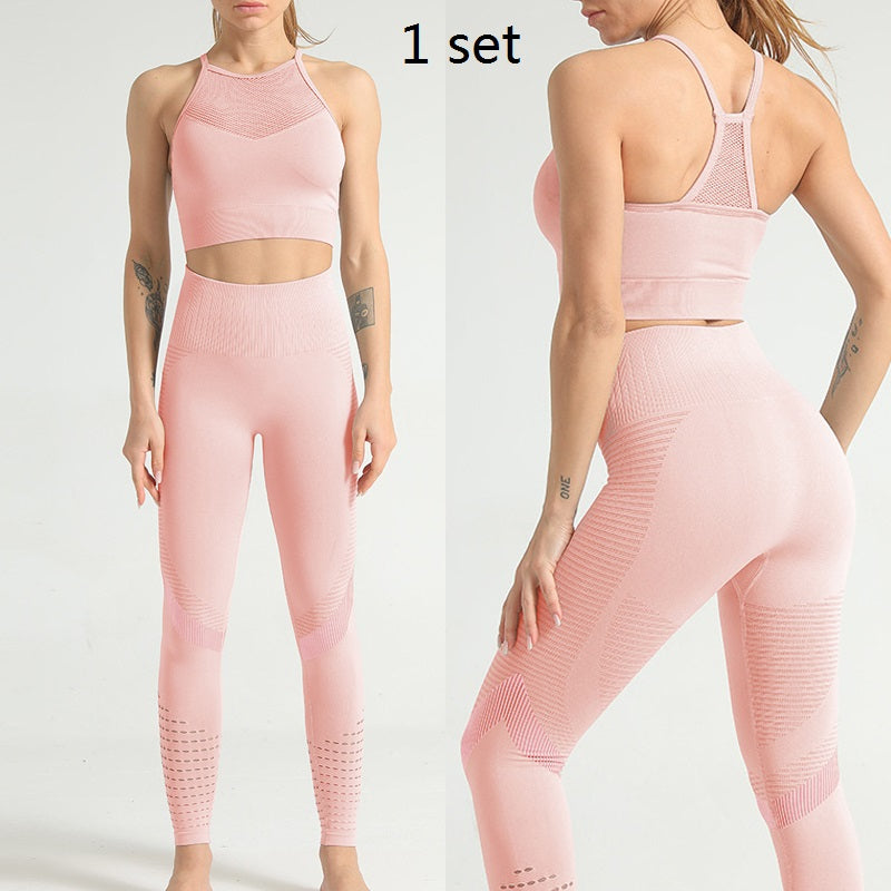 Femenza™ Quick-drying Breathable High-waist Mesh Tight Yoga Pants
