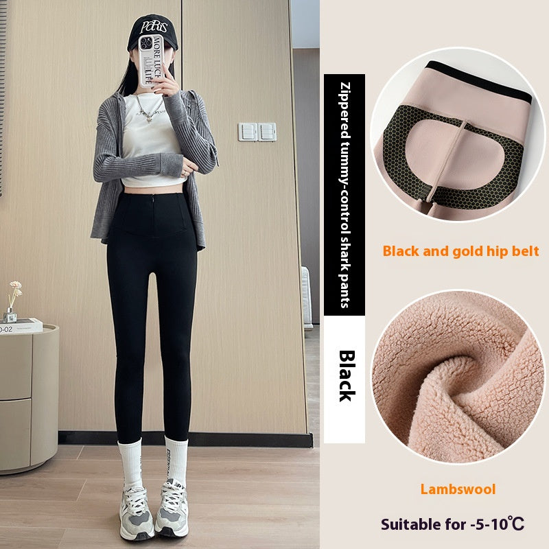 Femenza™ Supportive Winter Leggings High Waist Slim Warm Velvet Thickened