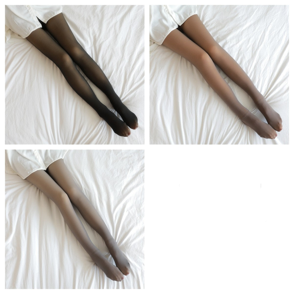 Femenza™ Translucent Plus Size Thermal Winter Leggings.