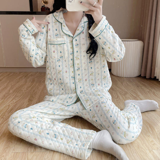 Femenza™ All-Cotton Cozy Sweet Loungewear Set