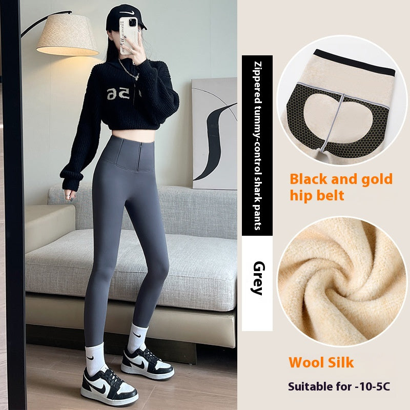 Femenza™ Supportive Winter Leggings High Waist Slim Warm Velvet Thickened