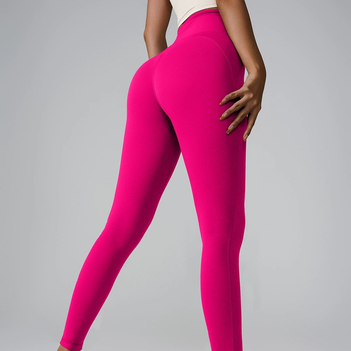 Femenza™ Sports Pocket High Waist Seamless Yoga Pants