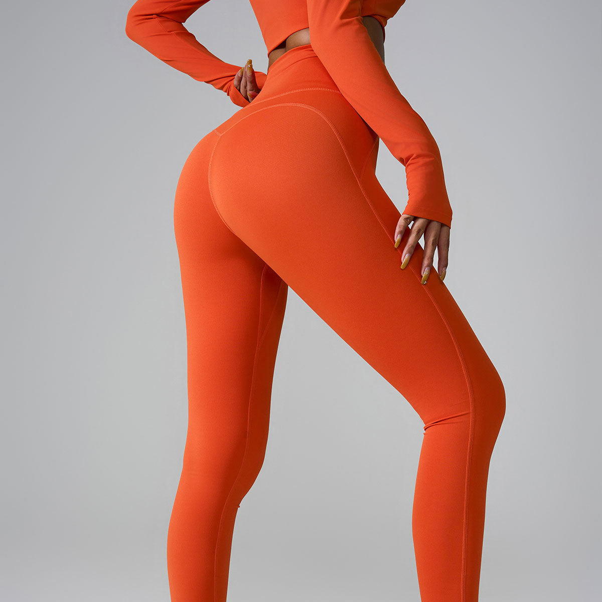 Femenza™ Sports Pocket High Waist Seamless Yoga Pants