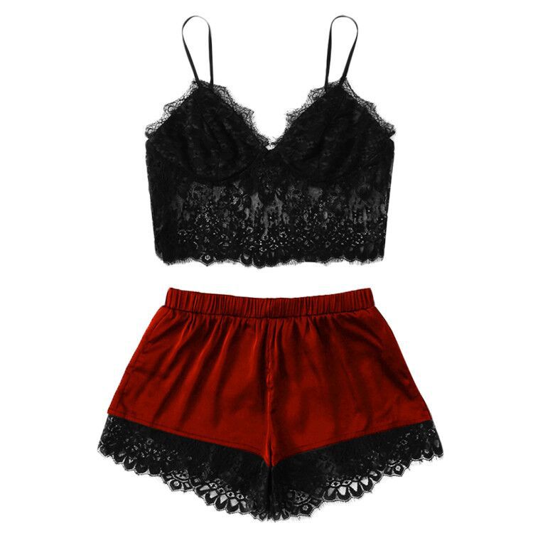 Femenza™ Elegant Lace Intimate Apparel Set