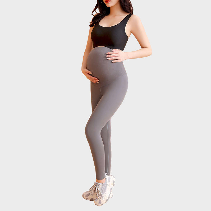 Femenza™ Fleece Maternity Leggings High Elastic Supportive