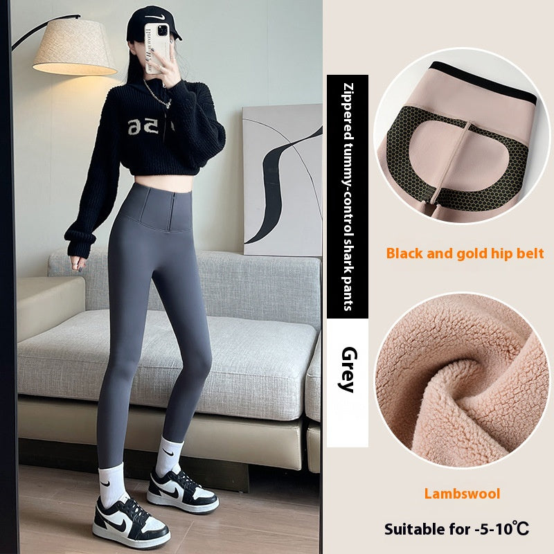 Femenza™ Supportive Winter Leggings High Waist Slim Warm Velvet Thickened