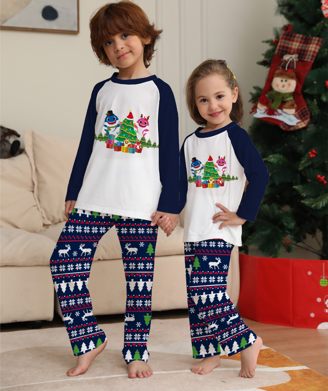 Femenza™ Family Matching Christmas Pajama Set
