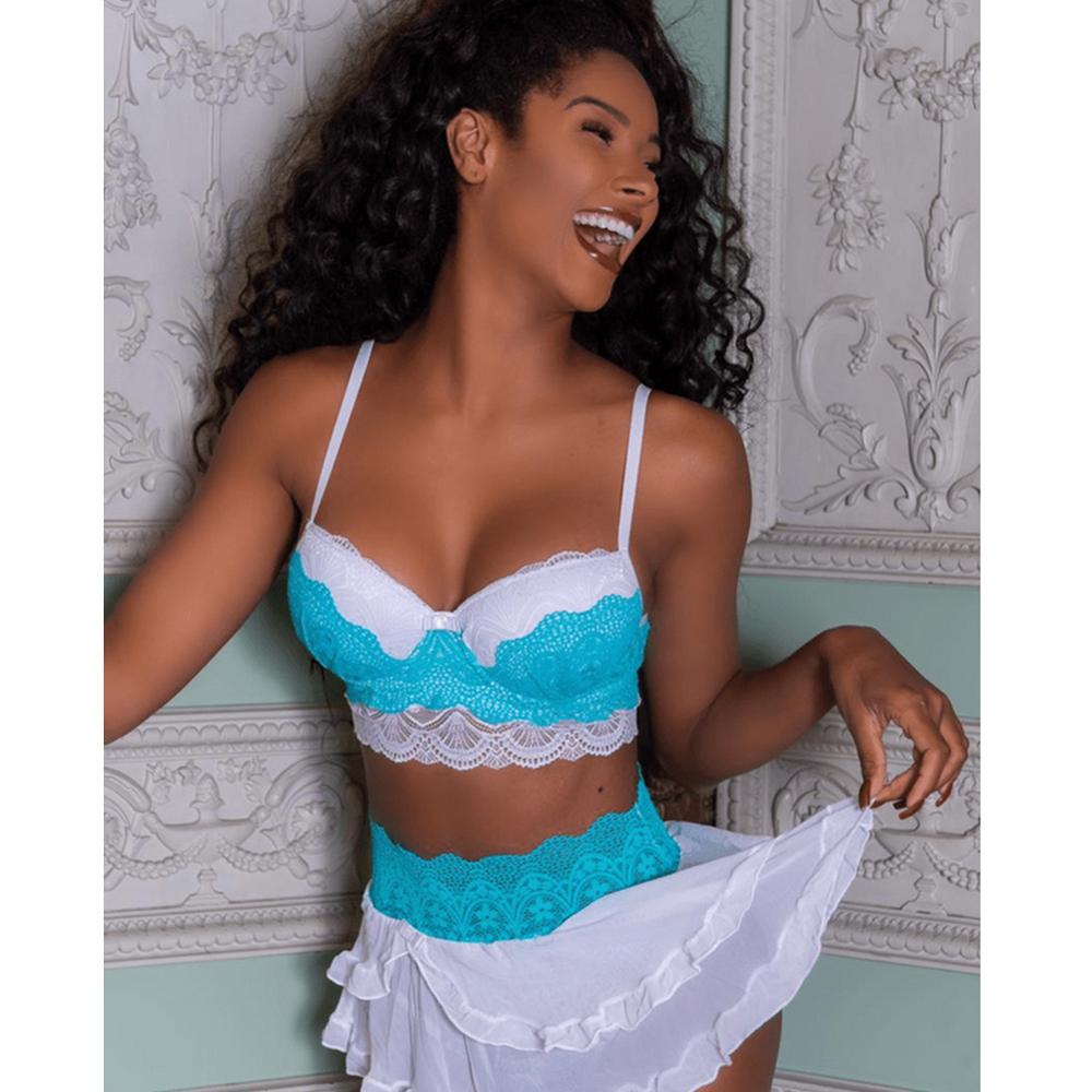 Femenza™ Lace Tights Intimate Apparel