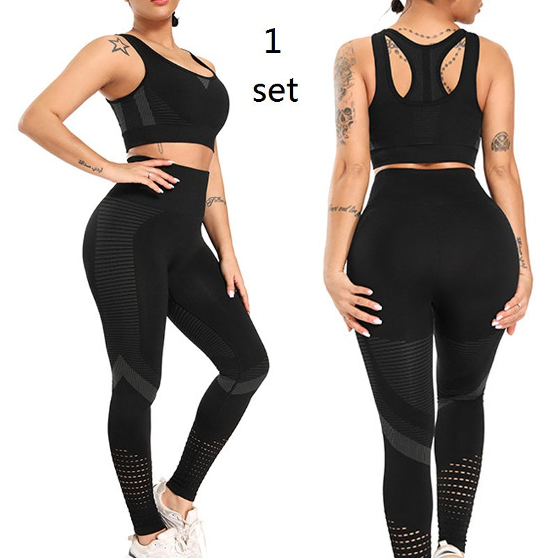 Femenza™ Quick-drying Breathable High-waist Mesh Tight Yoga Pants