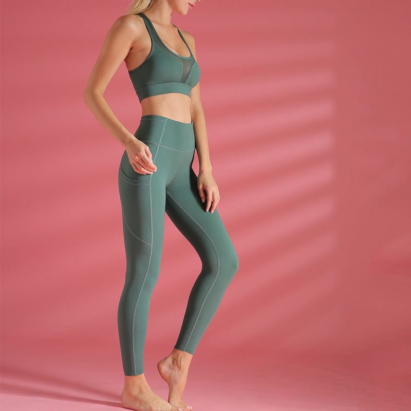 Femenza™ Double-Sided Nylon Sports Tights