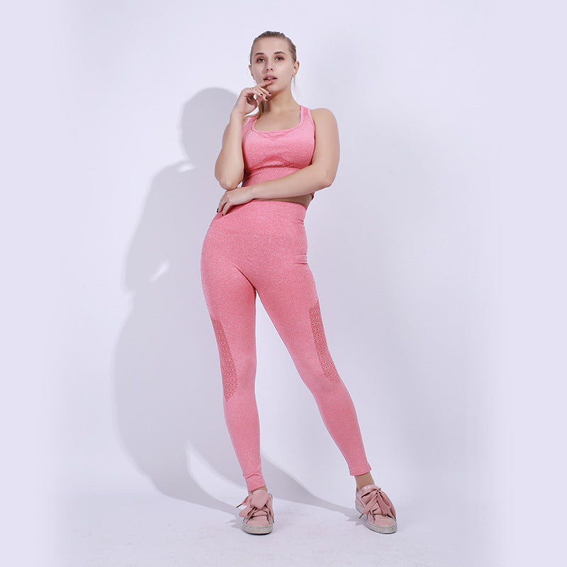Femenza™ Exercise Yoga Gym Pants Seamless Quick Dry Breathable