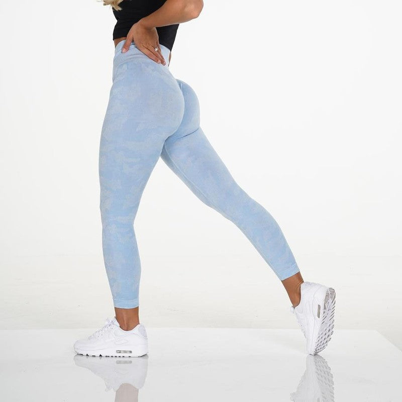 Femenza™ Elastic Seamless Supportive Fitness Pants