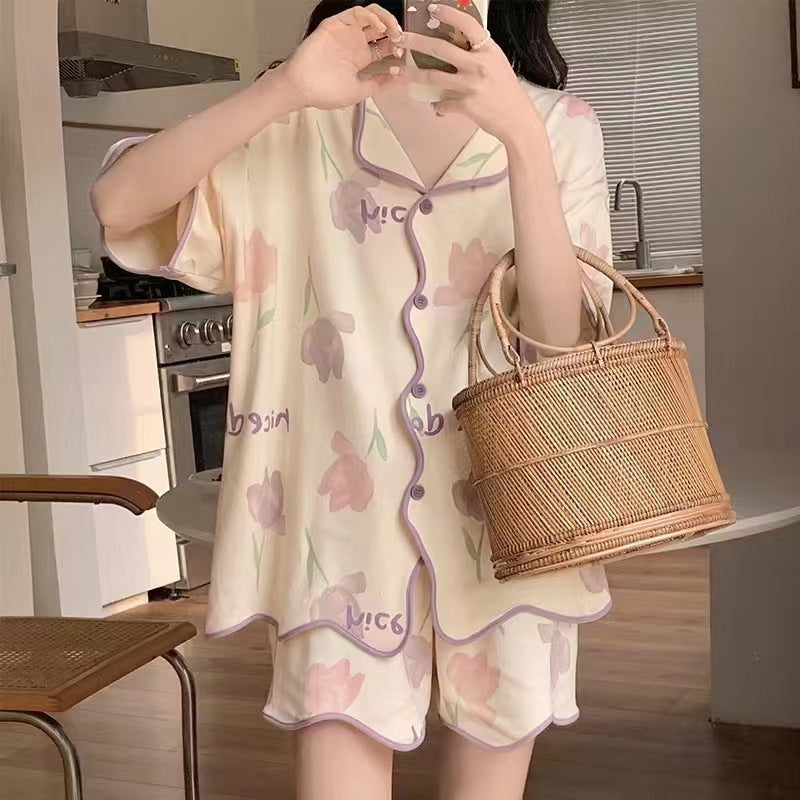 Femenza™ Casual Short Sleeve Loungewear