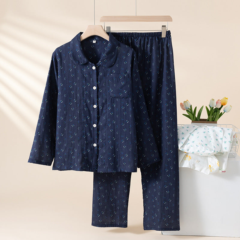 Femenza™ Pure Cotton Cartoon Print Summer Loungewear Suit