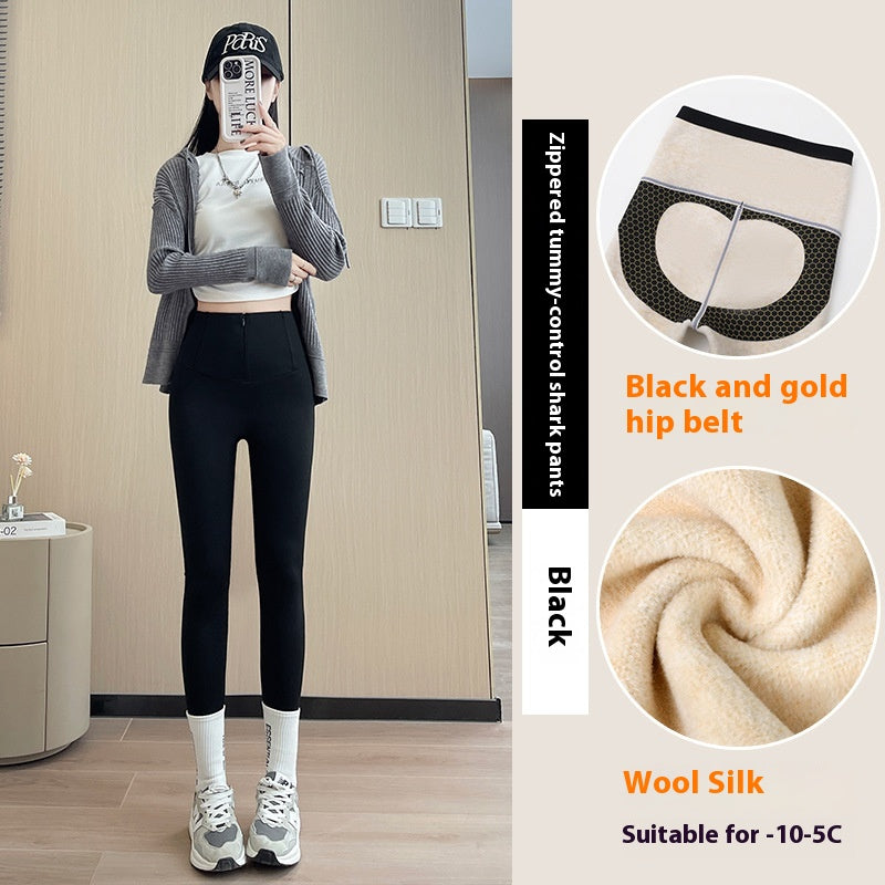 Femenza™ Supportive Winter Leggings High Waist Slim Warm Velvet Thickened