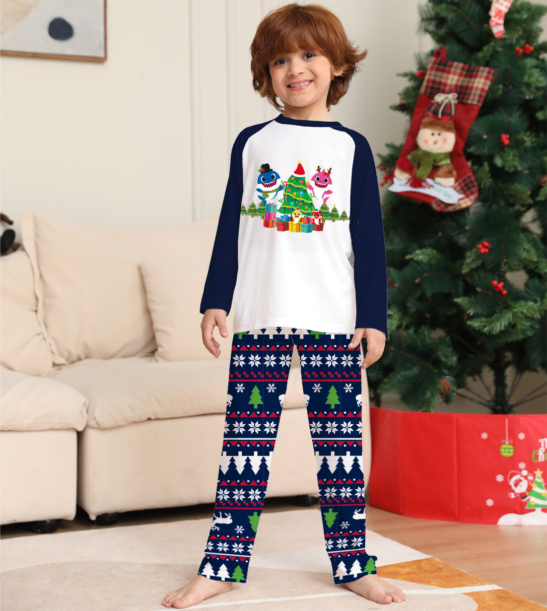 Femenza™ Family Matching Christmas Pajama Set