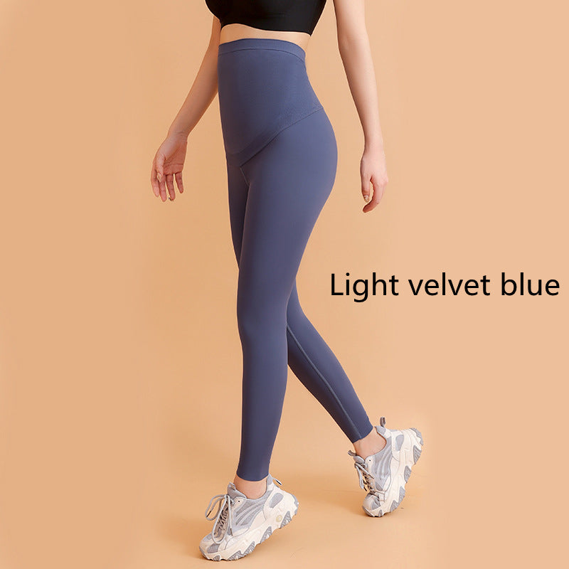 Femenza™ Fleece Maternity Leggings High Elastic Supportive