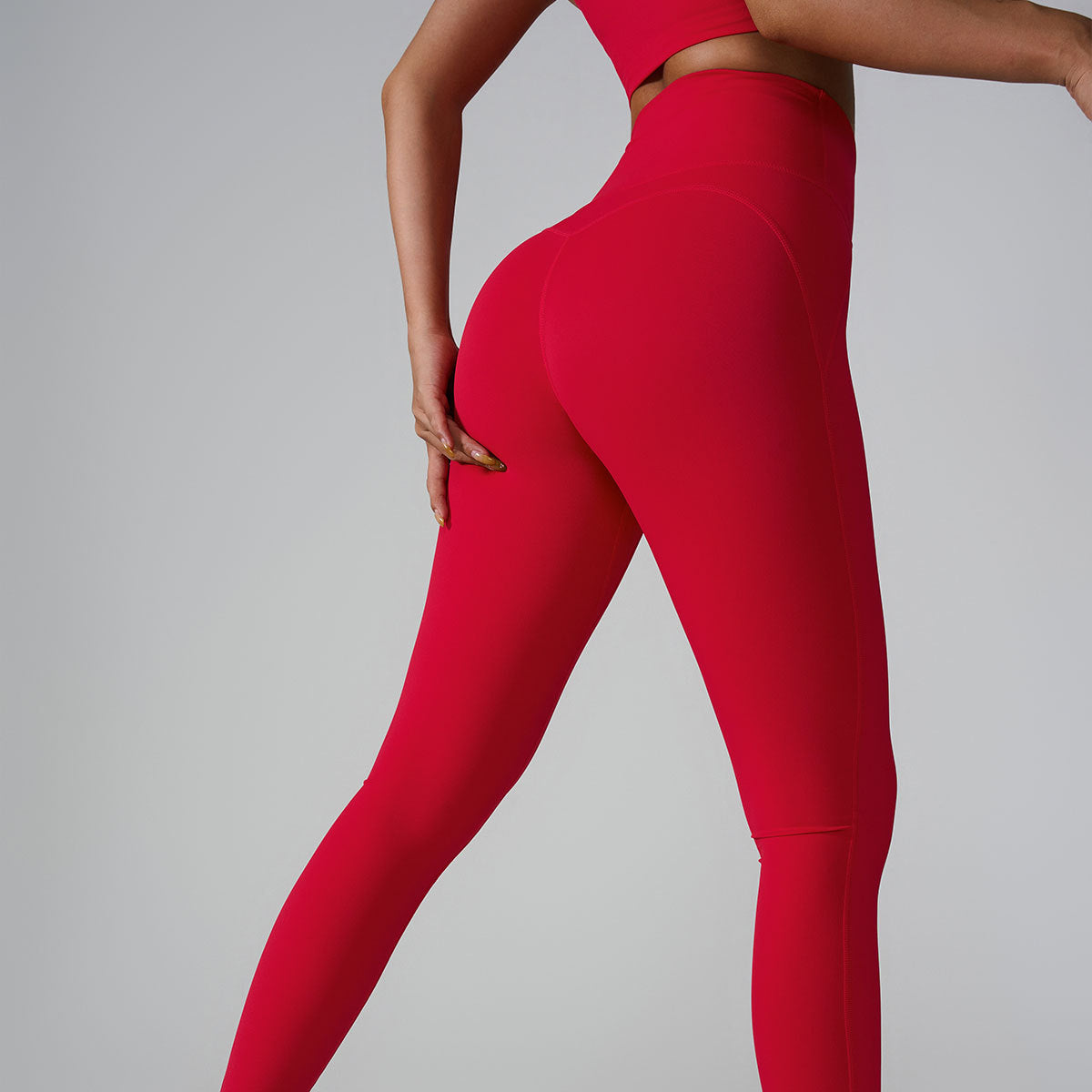 Femenza™ Sports Pocket High Waist Seamless Yoga Pants