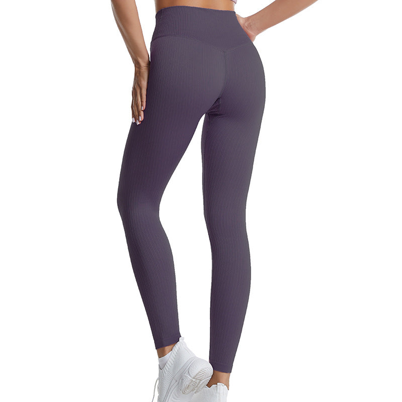 Femenza™ Women's Solid Color Large Size Seamless Yoga Pants Sports Quick Dry