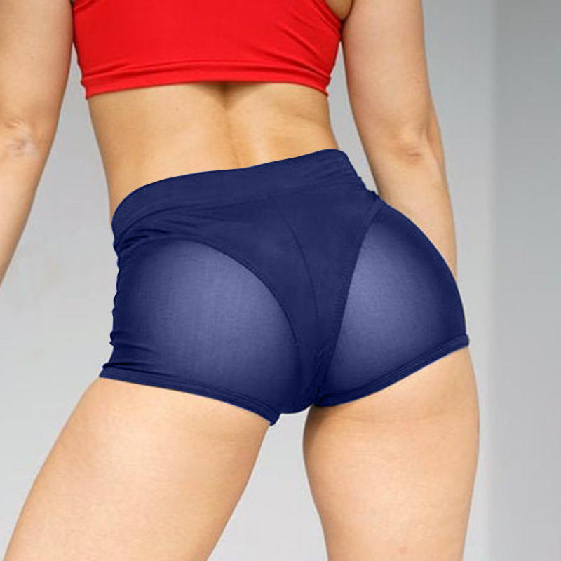 Femenza™ Mesh Sports Yoga Stretch Shorts