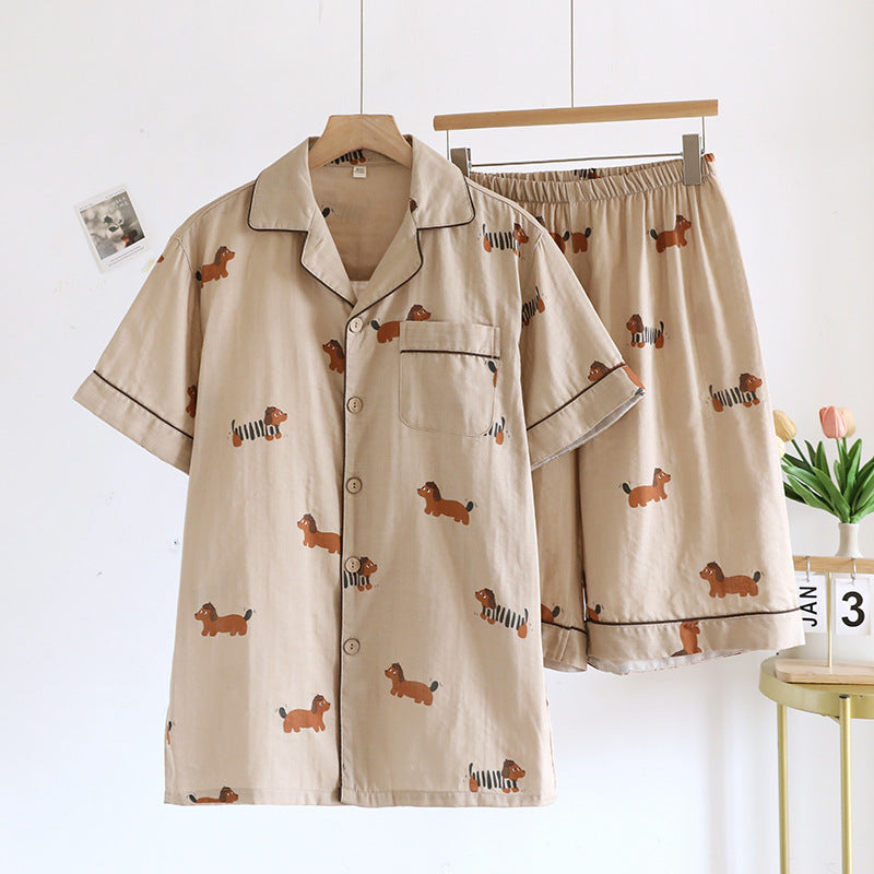 Femenza™ Women’s Casual Cartoon-Print Loungewear Set