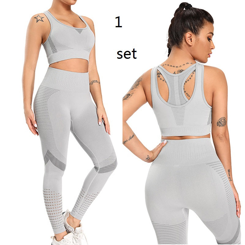 Femenza™ Quick-drying Breathable High-waist Mesh Tight Yoga Pants