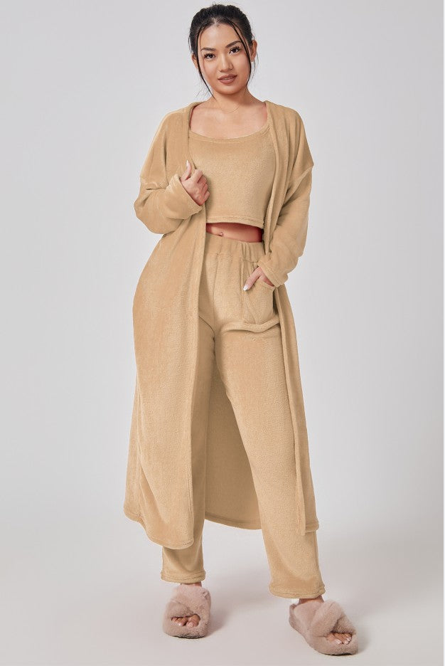 Femenza™ Cozy 3-Piece Pajama & Lounge Set