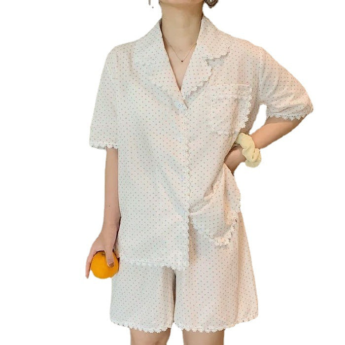 Femenza™ Polka Dot Loungewear Set