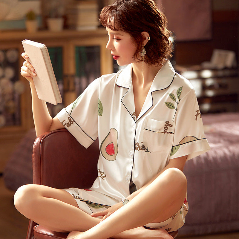 Femenza™ Short-sleeved Shorts Loungewear