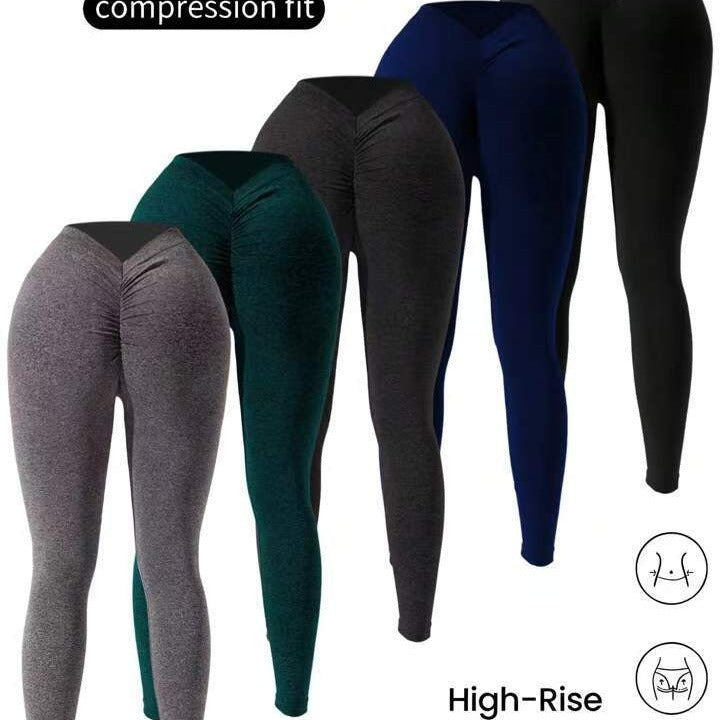 Femenza™ V-Waist Supportive Outdoor Sport Running Training Tights