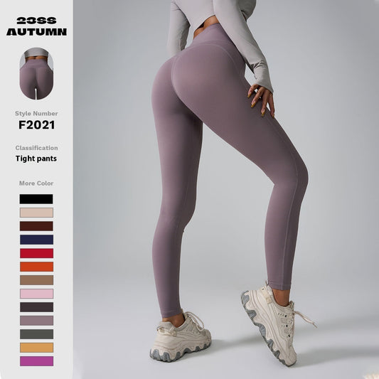 Femenza™ Sports Pocket High Waist Seamless Yoga Pants