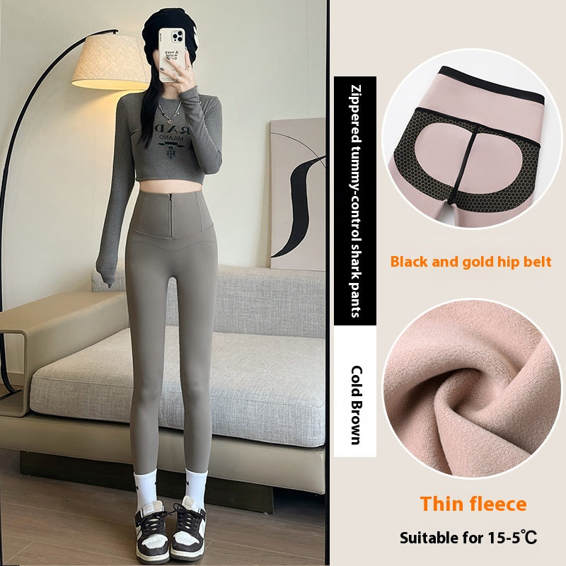 Femenza™ Supportive Winter Leggings High Waist Slim Warm Velvet Thickened