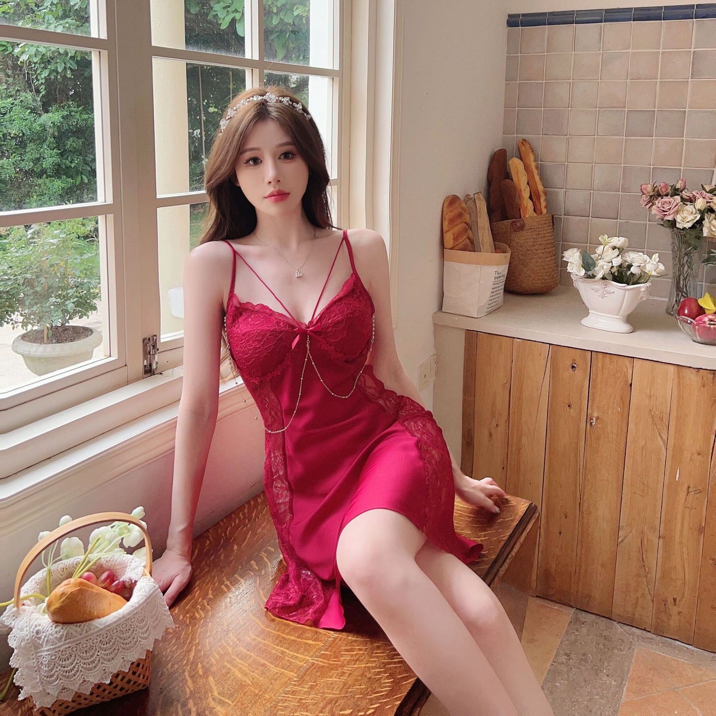 Femenza™ Lightweight French-style Silk  Loungewear