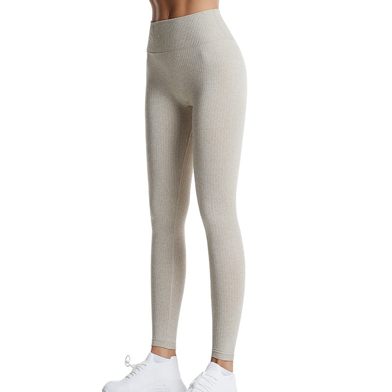 Femenza™ Women's Solid Color Large Size Seamless Yoga Pants Sports Quick Dry