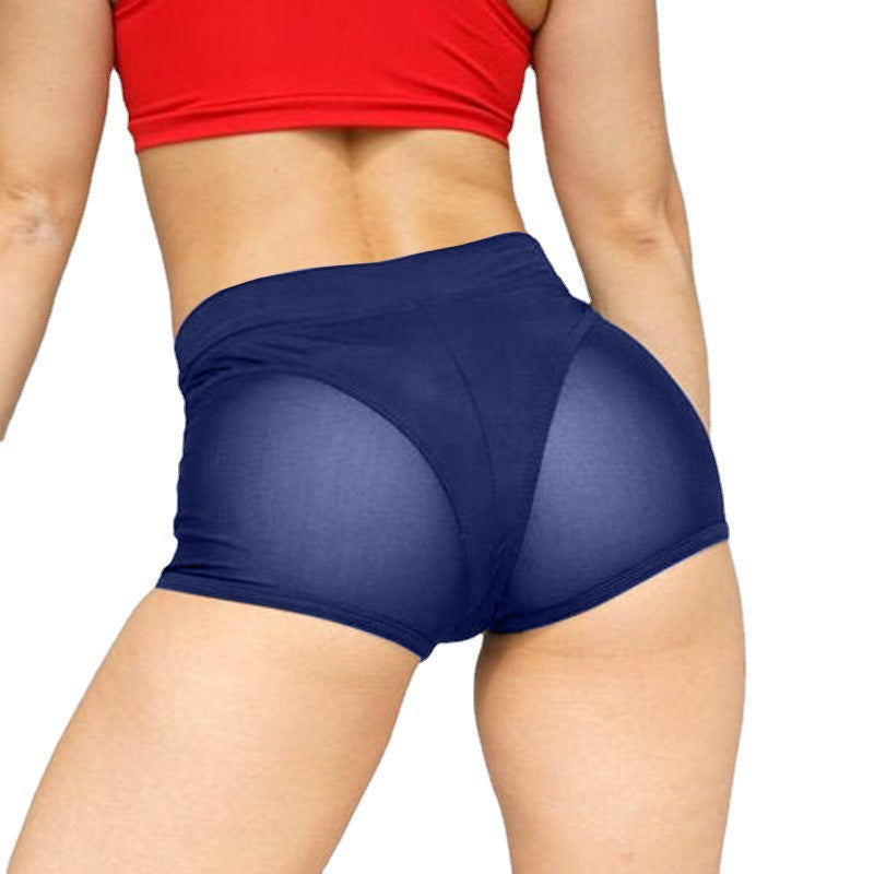 Femenza™ Mesh Sports Yoga Stretch Shorts