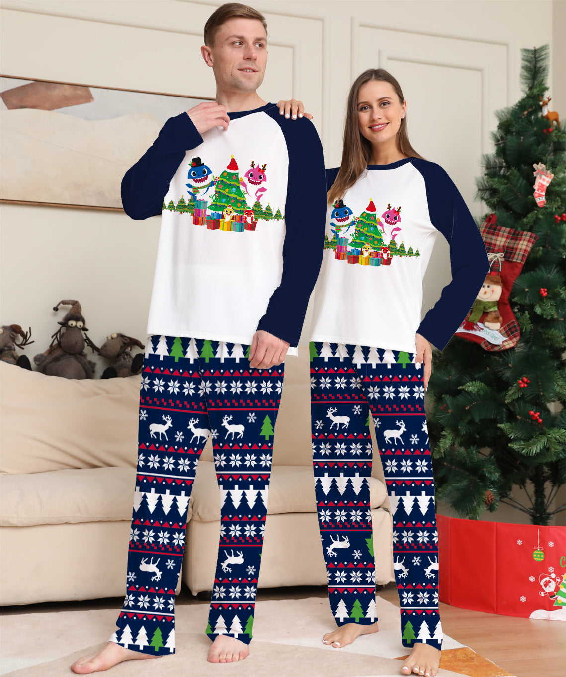 Femenza™ Family Matching Christmas Pajama Set